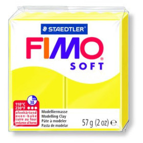 Fimo ® PASTA MODELAR FIMO SOFT AMARILLO LIMON 57 GR.
