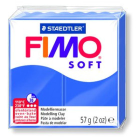Fimo ® PASTA MODELAR FIMO SOFT AZUL BRILLANTE 57 GR.