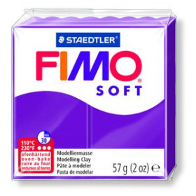 Fimo ® PASTA MODELAR FIMO SOFT PURPURA 57 GR.
