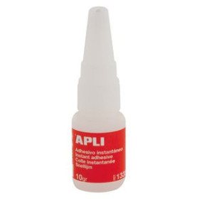 Adhesivo instantáneo (cianocrilato) PEGAMENTO INST. APLI 10g CIANOCRILATO