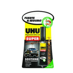 Pegamento universal PEGAMENTO UNIVERSAL UHU SUPER STRONG&SAFE 7g