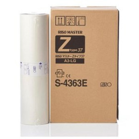 Originales TTR PELICULA TRANSPARENTE RISO S4363 MASTER MULTICOPISTA A3 PK2 RZ 370/570