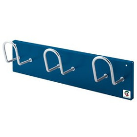 Percheros de pared PERCHERO PARED CLINDRO H-13 3 COLGADORES AZUL