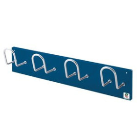 Percheros de pared PERCHERO PARED CLINDRO H-14 4 COLGADORES AZUL