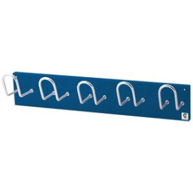 Percheros de pared PERCHERO PARED CLINDRO H-15 5 COLGADORES AZUL