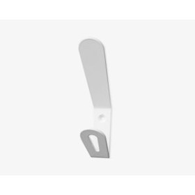 Percheros de pared PERCHERO PARED EC/02 1 COLGADOR COLOR BLANCO