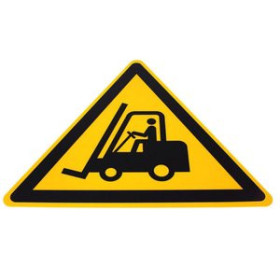 Señalización PICTOGRAMA ADHESIVO TARIFOLD PARA SUELO Y PARED "AREA DE MONTACARGAS" 430x375 mm. BOLSA DE 1