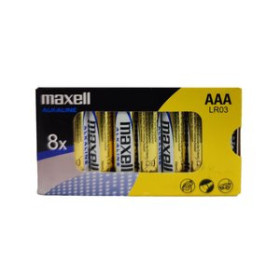 Pilas PILAS ALCALINA MAXELL LR03 CAJA DE 8 (B706)