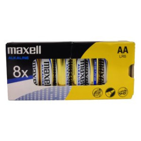 Pilas PILAS ALCALINA MAXELL LR06 CAJA de 8 (B707)