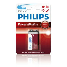 Pilas PILAS PHILIPS 6LR61 SUPER ALCALINA BLISTER DE 1