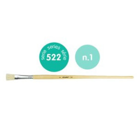 Pinceles y accesorios de pintura PINCEL MILAN 522 pelo NATURAL CHUNGKING PLANO CERDA Nº 1