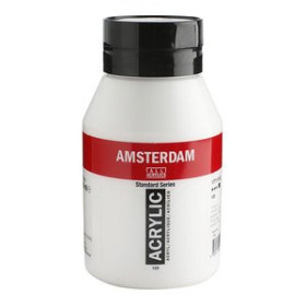 Pinturas acrílicas PINTURA ACRILICA AMSTERDAM 1000 ml (bote) BLANCO TITANIO