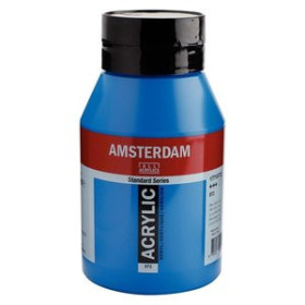 Pinturas acrílicas PINTURA ACRILICA AMSTERDAM 1000 ml (bote) CIAN PRIMARIO