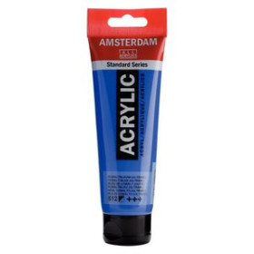 Pinturas acrílicas PINTURA ACRILICA AMSTERDAM 120 ml (bote) AZUL COB.ULTR.