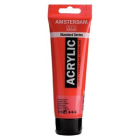 Pinturas acrílicas PINTURA ACRILICA AMSTERDAM 120 ml (bote) ROJO PYRROLE