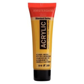 Pinturas acrílicas PINTURA ACRILICA AMSTERDAM 20 ml (tubo) AZO AMARILLO MEDIUM