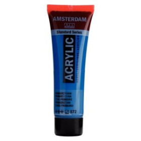 Pinturas acrílicas PINTURA ACRILICA AMSTERDAM 20 ml (tubo) CIAN PRIMARIO