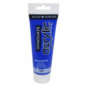Pinturas acrílicas PINTURA ACRILICA DALER ROWNEY GRADUATE 120 ml (tubo) AZUL ULTRAMARINO