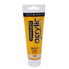 Pinturas acrílicas PINTURA ACRILICA DALER ROWNEY GRADUATE 120 ml (tubo) GOLD