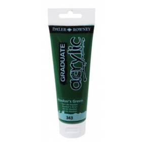Pinturas acrílicas PINTURA ACRILICA DALER ROWNEY GRADUATE 120 ml (tubo) VERDE HOOKERS