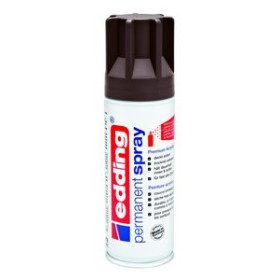 Pinturas acrílicas PINTURA ACRILICA EDDING PERMANENT SPRAY 200 ml CHOCOLATE MATE