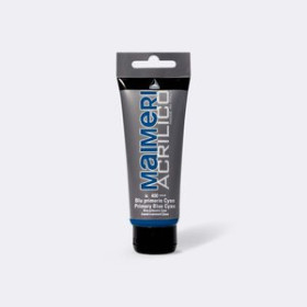 Pinturas acrílicas PINTURA ACRILICA MAIMERI 75 ml (tubo) AZUL PRIMARIO - CIANO