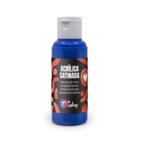 Pinturas acrílicas PINTURA ACRILICA TCOLORS 80 ml (botella) AZUL UTRAMAR