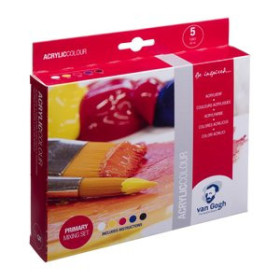 Pinturas acrílicas PINTURA ACRILICA VAN GOGH 40 ml (Tubo) COLORES PRIMARIOS SET de 5