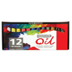 Pinturas óleo PINTURA OLEO DALER ROWNEY GRADUATE OIL 22 ml (tubo) ESTUCHE DE 12
