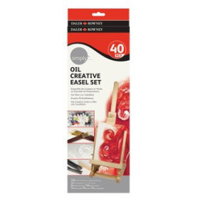 Pinturas óleo PINTURA OLEO DALER ROWNEY 12 ml EASEL SET