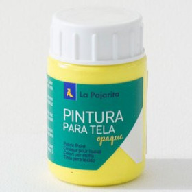 Pinturas para tela PINTURA para TELA LA PAJARITA 35 ml OPAQUE AMARILLO LIMON TO-02
