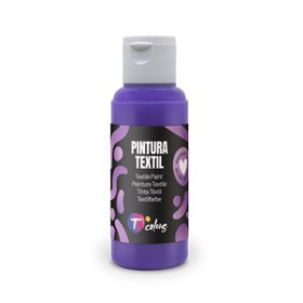 Pinturas para tela PINTURA para TELA TCOLORS 80 ml (botella) VIOLETA