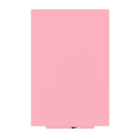 Pizarras lacadas PIZARRA ROCADA SKINWHITEBOARD MODULAR MAGNETICA LACADA 100x150 cm ROSA AMARANTO
