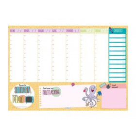 Agendas escolares PLANIFICADOR FINOCAM CATALAN TALKUAL NO DATA A4 210x297 S/V PRO