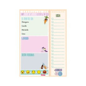 Agendas escolares PLANIFICADOR FINOCAM TRENDY TALKUAL NO FECHADO A5 148x210 D/P PERSONAL