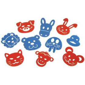 Caretas y coronas PLANTILLAS NIEFENVER PARA CARETAS BOLSA de 10