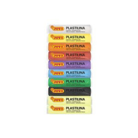 Plastilina PLASTILINA JOVI BARRA 15 gr. SURTIDO ESTUCHE de 10