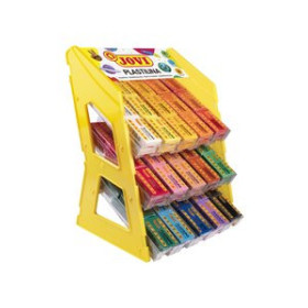 Plastilina PLASTILINA JOVI 70 PASTILLA 50 gr. SURTIDO EXPOSITOR DE 180