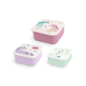 Botellas PORTA ALIMENTOS MINILAND FANTASY PACK de 3