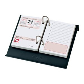 Vades y accesorios sobremesa PORTA CALENDARIO PLASTICO NEGRO
