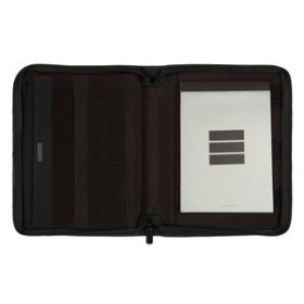 Carpetas de congresos y portadocumentos PORTADOCUMENTOS MULTIFIN SERIE 00 J955.3 CON CREMALLERA A5/10" NEGRO