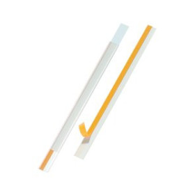 Fundas adhesivas PORTAETIQUETAS DURABLE CARRIL AUTOADHESIVO SCANFIX 1000x40 mm PACK DE 25