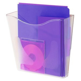 Expositores murales PORTAFOLLETOS MURAL A.2000 A4 VERTICAL 1 COMPARTIMENTO CRISTAL