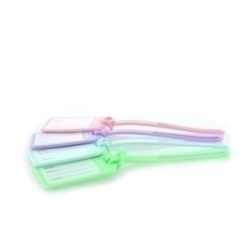 Fundas de identific. (portadistintivos) PORTANOMBRE OFFICEBOX CON COLGADOR BLUSH PAQUETE DE 24