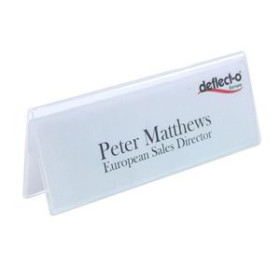 Portanombres PORTA-NOMBRES MESA FAIBO A6 HORIZONTAL