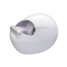 Dispensadores de cinta adhesiva PORTARROLLOS SCOTCH KARIM RASHID BLANCO + CINTA SCOTCH MAGIC