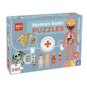 Juegos educativos PUZLE EDUCATIVO APLI KIDS CUERPO HUMANO 240 pz