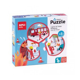Juegos educativos PUZLE EDUCATIVO APLI KIDS 24 PIEZAS PROFESIONES (+3 años)