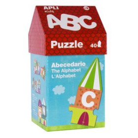 Juegos educativos PUZLE EDUCATIVO APLI KIDS 40 PIEZAS CASITA ABC