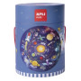 Juegos educativos PUZLE EDUCATIVO APLI KIDS 48 PIEZAS CIRCULAR SISTEMA SOLAR (+5 años)